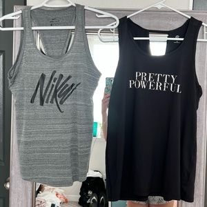Workout tank tops